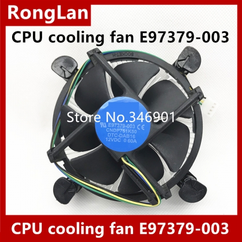 CPU cooling fan E97379-003 CNDP751K50 DTC-DAB16 12VDC NEW Original radiator