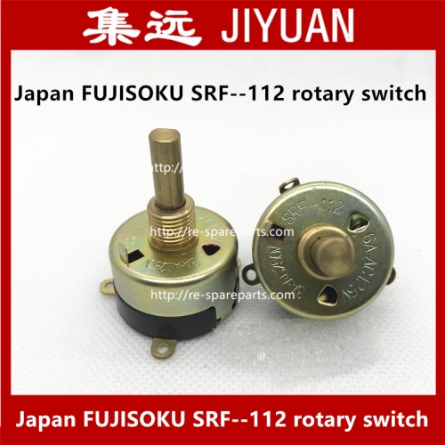 Japan FUJISOKU Fuji SRF--112 rotary switch 250VAC/3A/125VAC/6A gear
