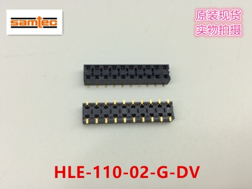 Samtec HLE-110-02-G-DV  Conn Socket Strip SKT 20 POS 2.54mm Solder ST SMD Tube