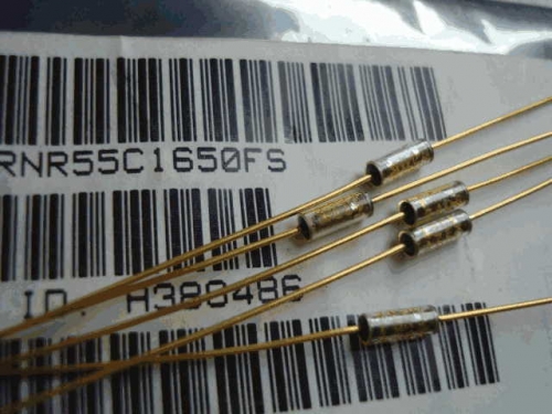 Origional Product Vishay Gold Pin 165R S 160R 0.1% Glass Fiber High-Precision Fever Resistor