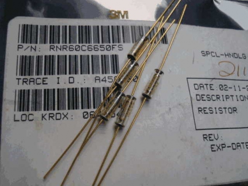 Origional Product Vishay Gold Pin 1W 665R S 680R 0.1% Glass Fiber High-Precision Fever Resistor