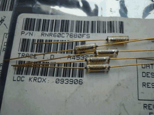 Origional Product Vishay Gold Pin 1W 768R S 770R 0.1% Glass Fiber High-Precision Fever Resistor