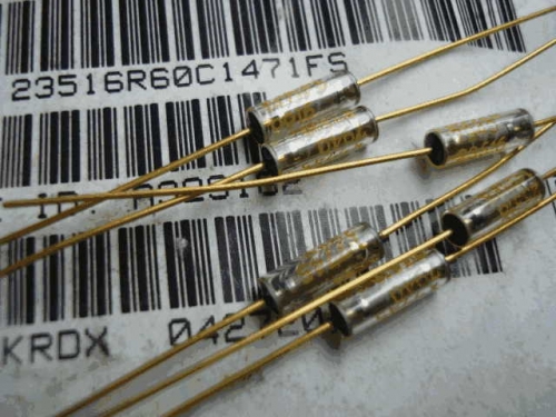 Origional Product Vishay Gold Pin 1W 1.47 k s 1.5K 0.1% Glass Fiber High-Precision Fever Resistor