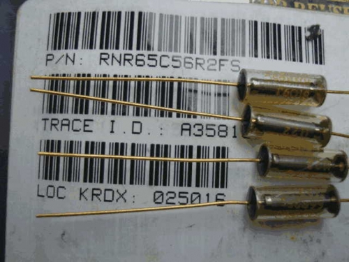 Origional Product Vishay RNR65C Gold Pin 3W 56.2R S 56R 0.1% Glass Fiber Fever Resistor