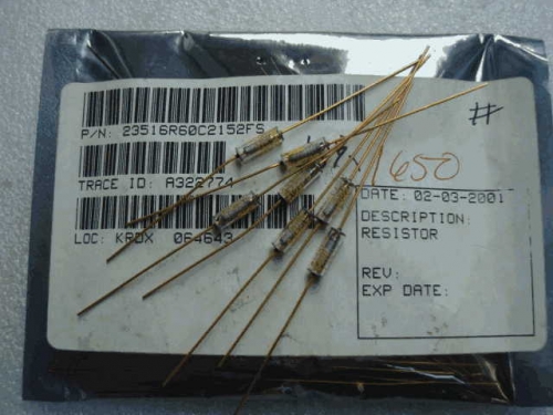 Origional Product Vishay Gold Pin 1W 21.5 k s 22K 0.1% Glass Fiber High-Precision Fever Resistor
