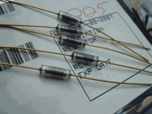 Origional Product Vishay Gold Pin 1W 10K 10000 0.1% Glass Fiber High-Precision Fever Resistor