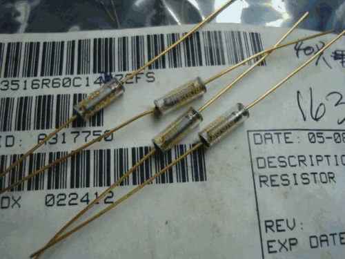 Origional Product Vishay Gold Pin 1W 340R S 330R 0.1% Glass Fiber High-Precision Fever Resistor