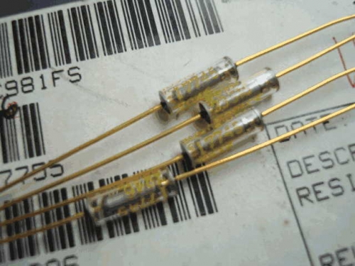 Origional Product Vishay Gold Pin 1W 6.98 k s 6.8K 0.1% Glass Fiber High-Precision Fever Resistor