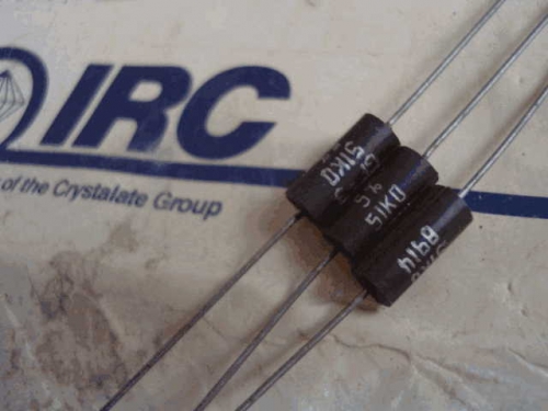 New American original box IRC fever copper pin resistance 51K 8.2k 2W