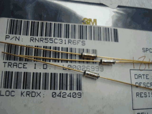 Origional Product Vishay Gold Pin 31.6R S 33R 0.1% Glass Fiber High-Precision Fever Resistor