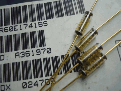 Origional Product Vishay Gold Pin 1W 1.74 k s 18K 0.1% Glass Fiber High-Precision Fever Resistor