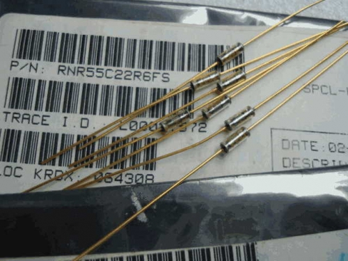 Origional Product Vishay Gold Pin 22.6R S 22R 0.1% Glass Fiber High-Precision Fever Resistor