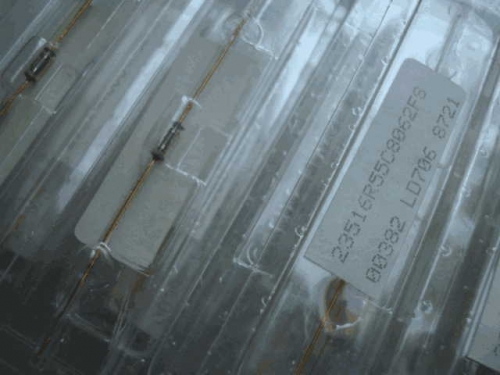 Origional Product Vishay Gold Pin 80.6 k s 80K 0.1% Glass Fiber High-Precision Fever Resistor