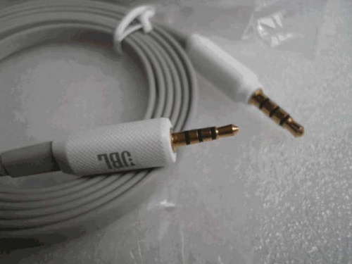 Original gold-plated JBL upgrade cable four 2.5mm to 3.5mm male audio recording cables