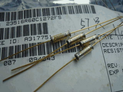 Origional Product Vishay Gold Pin 1W 12.7 k s 13K 0.1% Glass Fiber High-Precision Fever Resistor