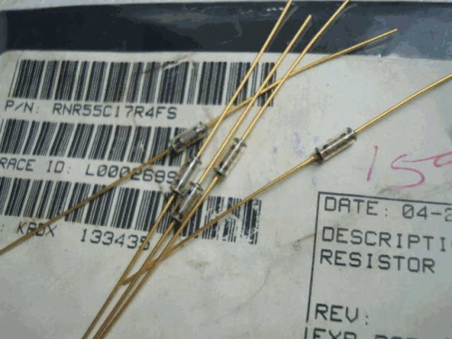Origional Product Vishay Gold Pin 17.4R S 18R 0.1% Glass Fiber High-Precision Fever Resistor