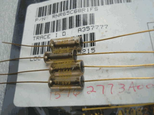 Origional Product Vishay RNR65C Gold Pin 3W 68.1R S 68R 0.1% Glass Fiber Fever Resistor