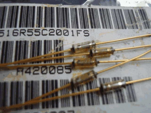 Origional Product Vishay Gold Pin 2K 2000 0.1% Glass Fiber High-Precision Fever Resistor