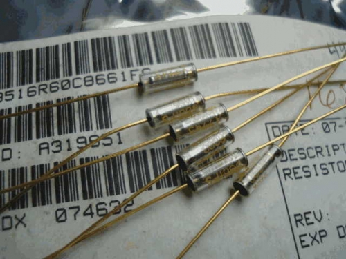 Origional Product Vishay Gold Pin 1W 8.66 k s 8.7K 0.1% Glass Fiber High-Precision Fever Resistor