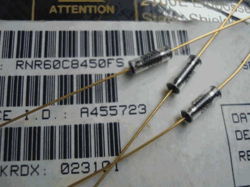 Origional Product Vishay Gold Pin 1W 845R S 850R 0.1% Glass Fiber High-Precision Fever Resistor