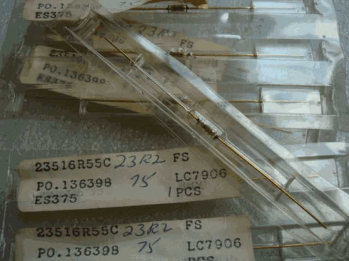 Origional Product Vishay Gold Pin 23.2R S 22R 0.1% Glass Fiber High-Precision Fever Resistor
