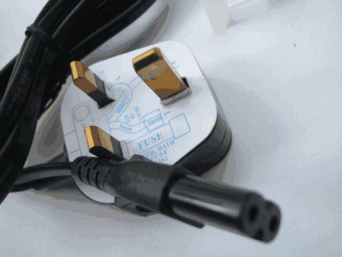 Original British fuse British plug three pin square head with safety tube industrial plug with line 8-shaped socket