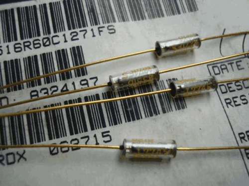Origional Product Vishay Gold Pin 1W 1.27 k s 1.3K 0.1% Glass Fiber High-Precision Fever Resistor
