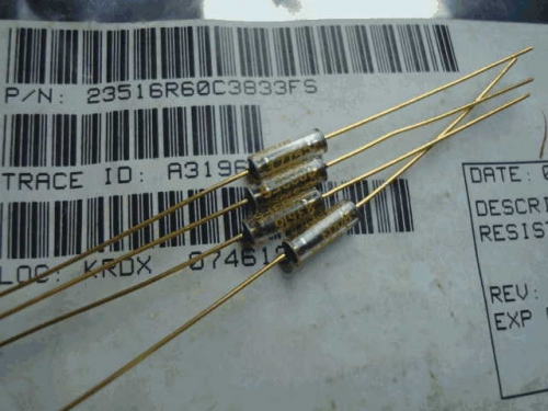 Origional Product Vishay Gold Pin 1W 383 k s 390K 0.1% Glass Fiber High-Precision Fever Resistor