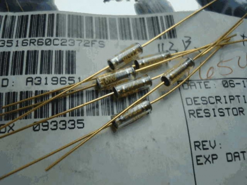 Origional Product Vishay Gold Pin 1W 23.7K Generation 24K 0.1% Glass Fiber High-Precision Fever Resistor