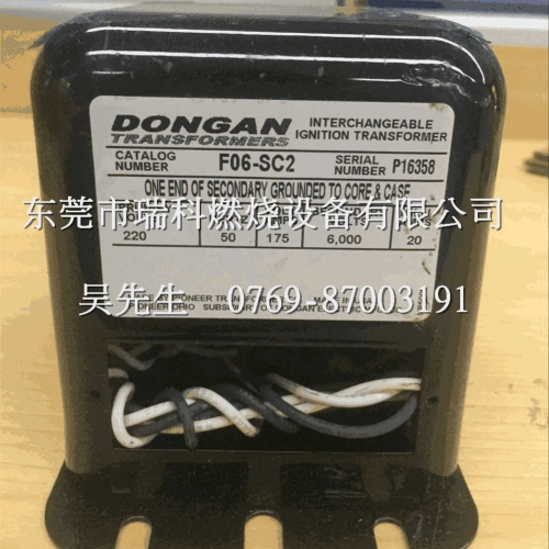 Dongan Ignition Transformer F06-SC2   America DONGAN Combustor Ignition Fly Back Transformer