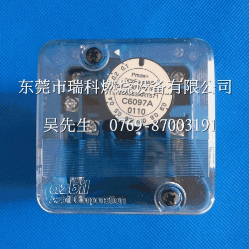 Azbil Yamatake C6097A0110 Pressure Switch   Pressure Sensor   Origional Product Brand New   Currently Available Supply