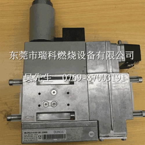 MB-ZRDLE415B01S50 Double Band Fuel Gas Valve Group   Origional Product Germany Dungs Dungs Gas Solenoid Valve