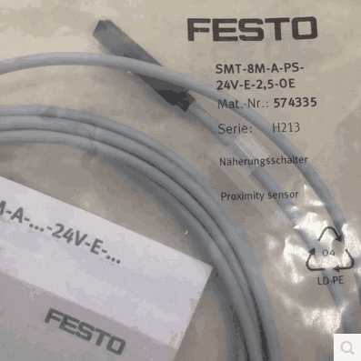 Festo Festo 574335 SMT-8M-A-PS-24V-E-2  5-OE Brand New & Original