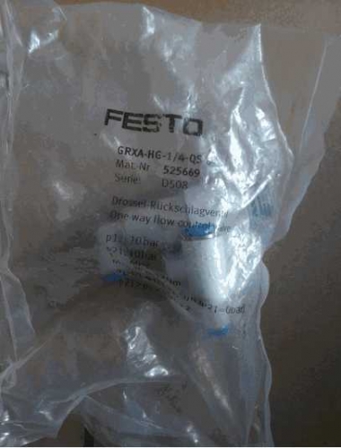 Festo Festo Throttle Valve GRXA-HG-1/4-QS-6 525669 Brand New & Original