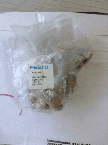 FESTO Exhaust Throttle GRE-1/4-10352 Festool Brand New Genuine Original
