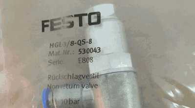 Festo HGL-3/8-QS-8-530043 Festool Brand New Genuine Original
