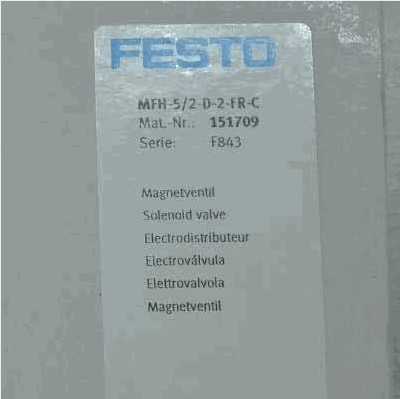 Festo Festo MFH-5/2-D-2-FR-C 151709 Brand New & Original