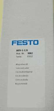 Festo Festo MFH-5-1/8 9982 Brand New Genuine Original
