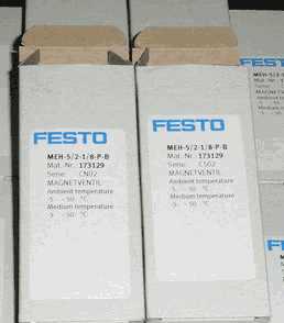 Festo Festo Solenoid Valve MEH-5/2-1/8-P-B 173129 Brand New Genuine Original