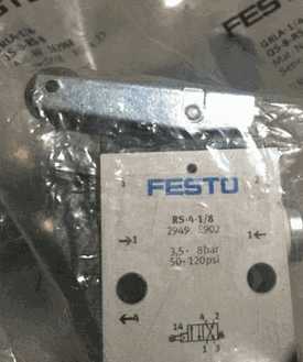 Festo Festo RS-4-1/8 2949 Mechanical Valve Brand New Genuine Original