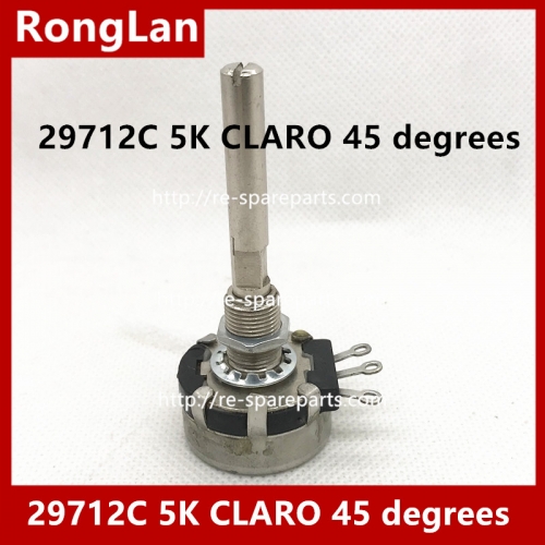Inventory Mexico LIME 29712A 29712B 29712C 5K CLARO battery car potentiometer resistance 45 degrees handle long 52MM
