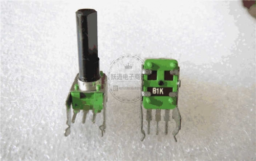 9011 Imported Taiwan Alpha R09 B102 with Bracket B1k Single Connection Volume Potentiometer Half Handle Length 18mm