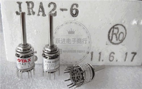 Imported Japan Otax Rotary Switch JRA2-6 Switch Band Switch 2 Knife 6 Gear Switch Power Switch