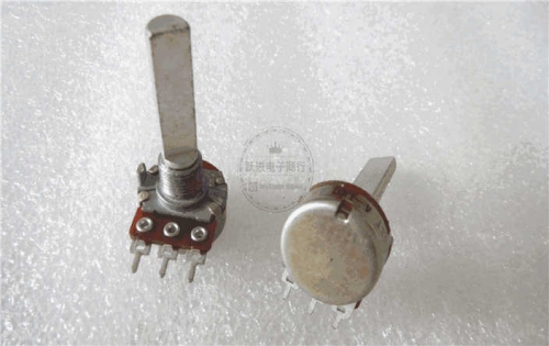 A102 Imported Japanese 16-Type Noble A1k Amplifier Stereo Volume Potentiometer Handle Length 30mm Half Handle Hole Diameter 8mm