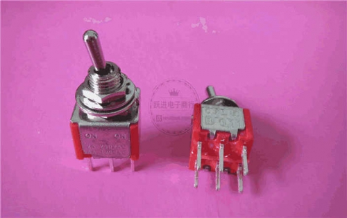 Imported Taiwan Deliwei Q11 Buttons Switch 6-Leg 2-Speed Shake Head Switch 2A Toggle Power Switch Tip