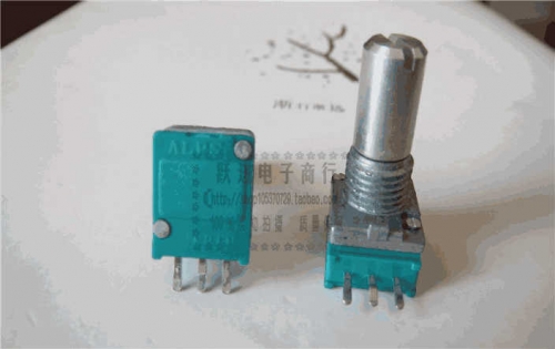 C103k 9011 Imported from Japan Alps 09 Type C10k Single Connection Potentiometer round Handle Length 15mm