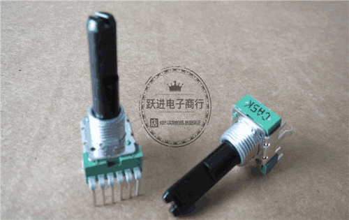 A5k 142 Imported Taiwan Alpha Dual Mixer Electronic Organ Musical Instrument Audio Potentiometer Handle Length 25mm