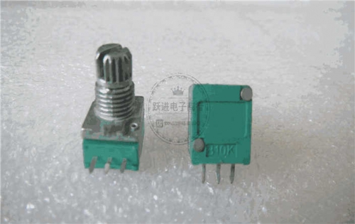 Type 09 9011 B103 Single Connection Sealed B10k Audio Volume Potentiometer Plum Handle Handle Length with Spiral 10mm