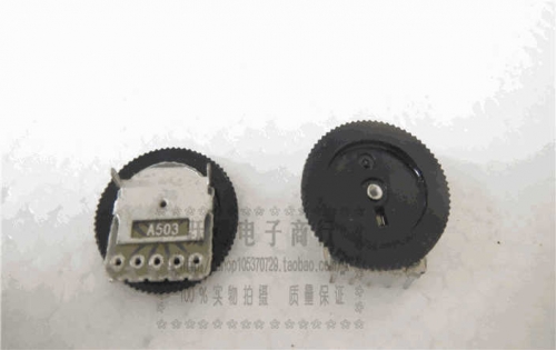 A50kx2 16x 2MM A503 5-Leg Radio Potentiometer Gear Puller Wheel Potentiometer