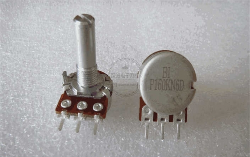 Imported US Bi 16 Single Connection B20k with Center Left and Right Channel Fever Level Potentiometer round Handle Length 20mm